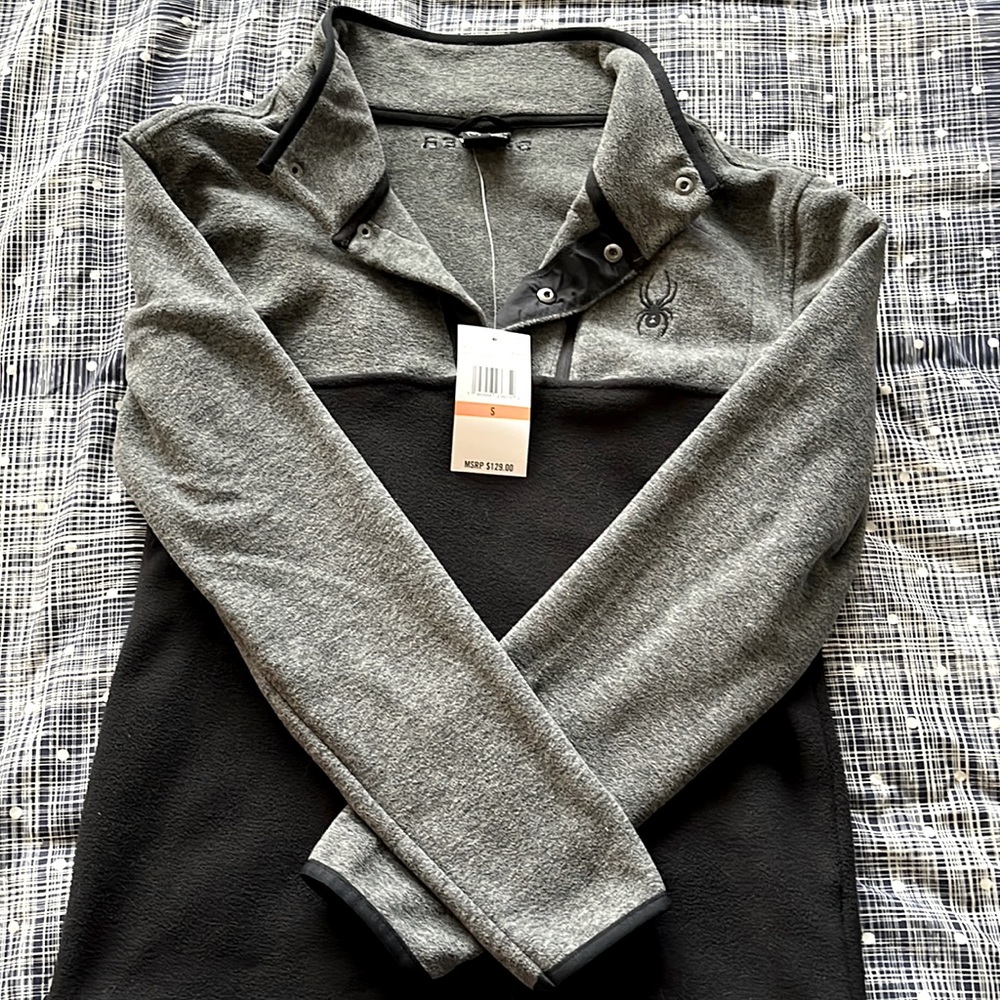 Spyder mens fleece pullover